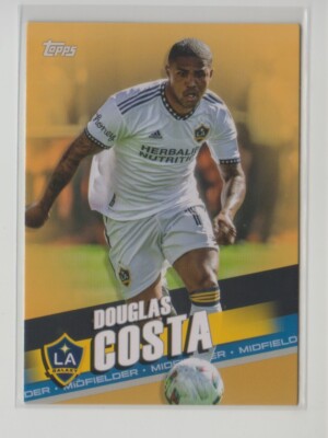 2022 Topps MLS Gold #78 Douglas Costa RC 25/50 - Flat S/H