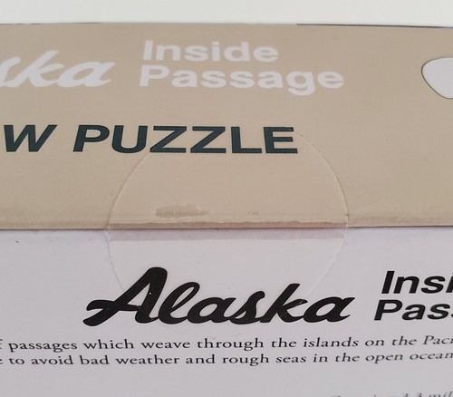 Alaska The Inside Passage Panoramic Jigsaw Puzzle 500pc - Picture 10 of 10
