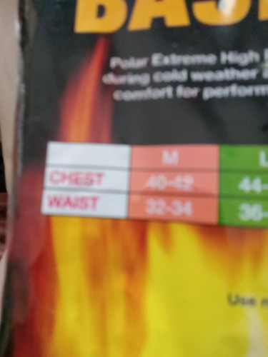 Polar Extreme  Thermal Base Layer Size M Top & Bottom - Bild 2 von 2