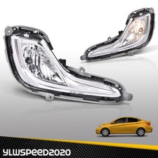 Front Bumper Fog Lights Daytime Running Lamps...