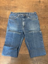Vintage 80s Men's Lee Riders Straight Leg Regular Fit Stonewash Denim Jeans