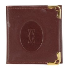 Must De Cartier Bifold Leather 2.5 x 2.7 Mini...