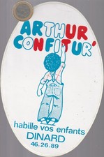 sticker. Ready to wear. ARTHUR CONFITUR' in Dinard