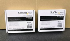 Lot of 2 StarTech SAT32M225 M.2 SATA SSD to 2.5in SATA Adapter Converter- NEW