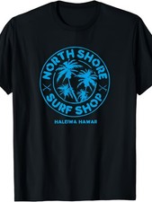Retro Hawaiian Surf Beach Graphic Men s T-Shi...