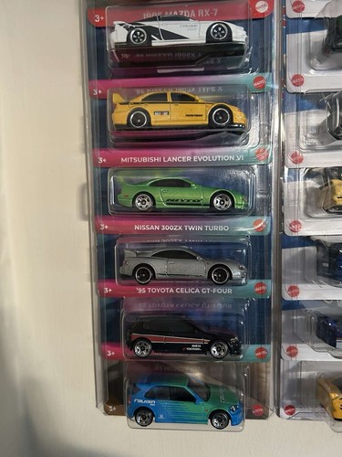 Juego completo de escena callejera años 90 Hot Wheels 1-5