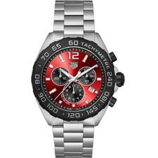 TAG Heuer Formula 1 CAZ101AN.BA0842 Red Chronograph Quartz 43mm Men's Watch