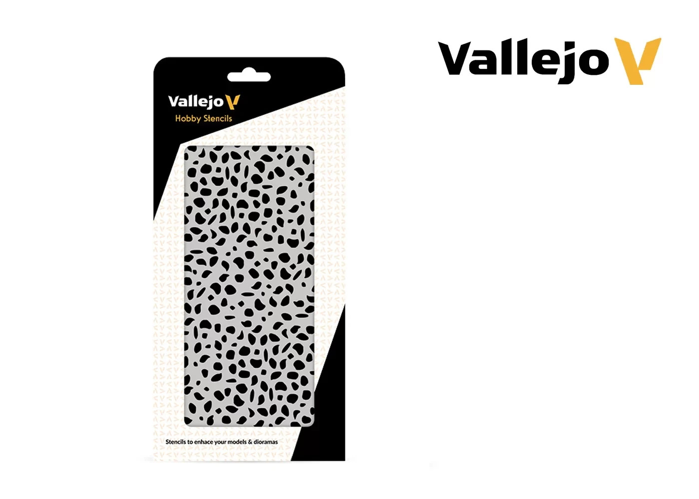 Luftwaffe WWII Spots Camo - Hobby Stencils - Brand New - Acrylicos Vallejo