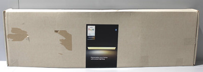 Philips Hue White Ambiance Panelleuchte Aurelle 120x30cm - schwarz
