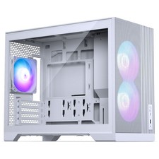 Phanteks XT M3 PC Case, Mini Case, mATX, RGB - including 3xfans, white - B-Grade