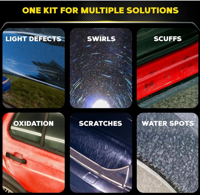 DA Microfiber Correction System 5" Starter Kit, Complete Paint Correction Kit... Foto 4 de 4