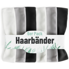 greate 6er Pack Haarb&auml;nder - Stirnb&auml;nder Schwei&szlig;b&auml;nder Schwei&szlig;band Haarband