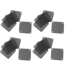 20PCS 40mm PVC Fan PC Dustproof Case Dust Filter Cuttable Computer Mesh Cover