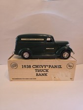 J.C. Penney 1938 Chevrolet Panel Truck 1/25 Ertl Diecast Bank Vintage 1993 NOS