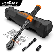 1/4" Torque Wrench Snap Socket Professional Drive Click Ratcheting Extension Bar