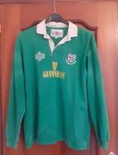 London Irish Rugby Shirt 1996 1997 Cotton Oxford Jersey Ireland Guinness Large
