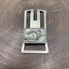 Skilsaw Money Clip Metal Skil Vintage Saw Tool Advertisement