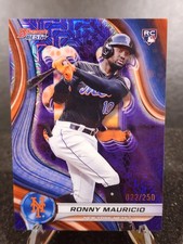 2024 Bowman's Best- Ronny Mauricio Rookie Purple Mojo Refractor /250 Mets (RC)