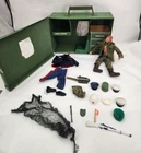 G.I. JOE 1960's Combat Man's Equipment Case W/ Accessories, And G.I. Joe Figure