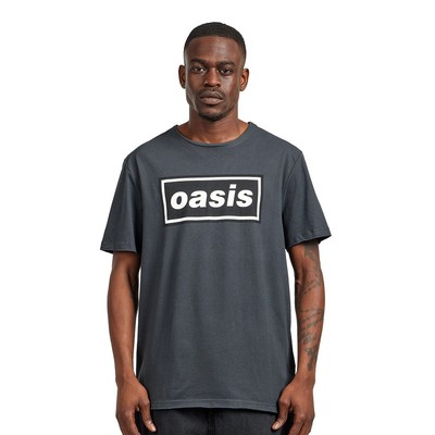 Oasis - Logo T-Shirt Charcoal