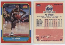 1986-87 Fleer Al Wood #128