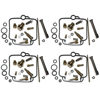 Vergaser Reparatursatz X4 Suzuki Gsf 1200 S Bandit Von 1996 Bis 2000 - Keyster