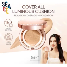 SKINTIFIC Shades Cover All Cushion Foundation SPF35 PA++++ Long Wear 24H New