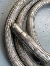 1-1/4 inch ID Stainless Steel Braided Hose 15 ft.