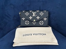 Gorgeous Louis Vuitton Bi-color Pochette F licie Monogram Empreinte Leather