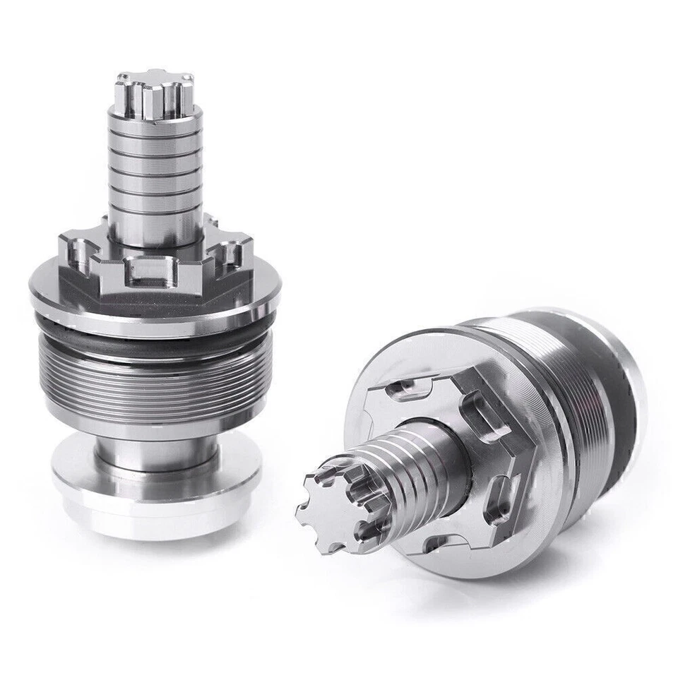 Tapa de tornillo para amortiguador de horquilla delantera para Yamaha YZF-R25/R3 gris Foto 3 de 4