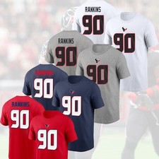 HOT - Sheldon Rankins #90 Houston Texans 2026 Player Name & Number S-5XL Fans