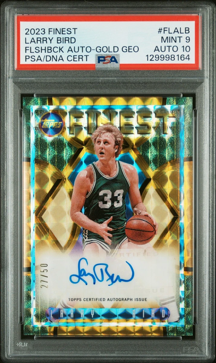 Topps Larry Bird 10 Graded Basketball Sports Trading Cards