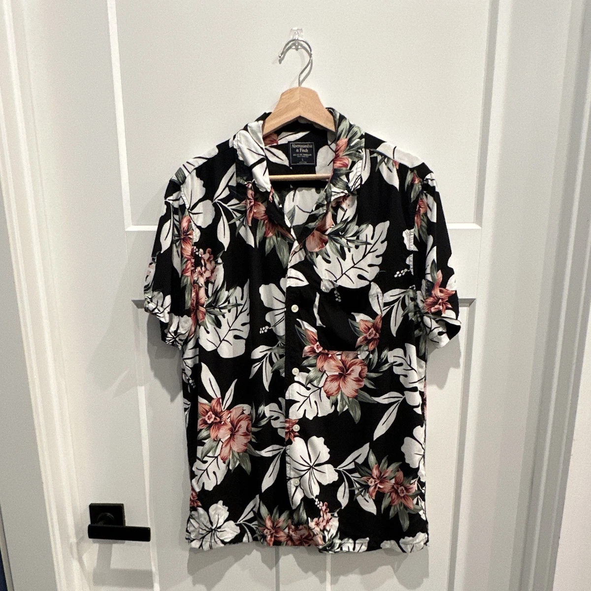 Abercrombie & Fitch Floral Casual Button-Down Shirts for Men for 