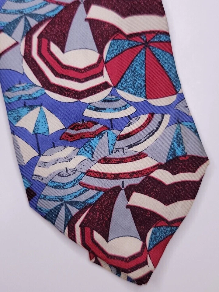 Charles Jourdan 男式正式领带 58 英寸 Lx3.5 英寸宽多色领带 — 第 2/4 张图片