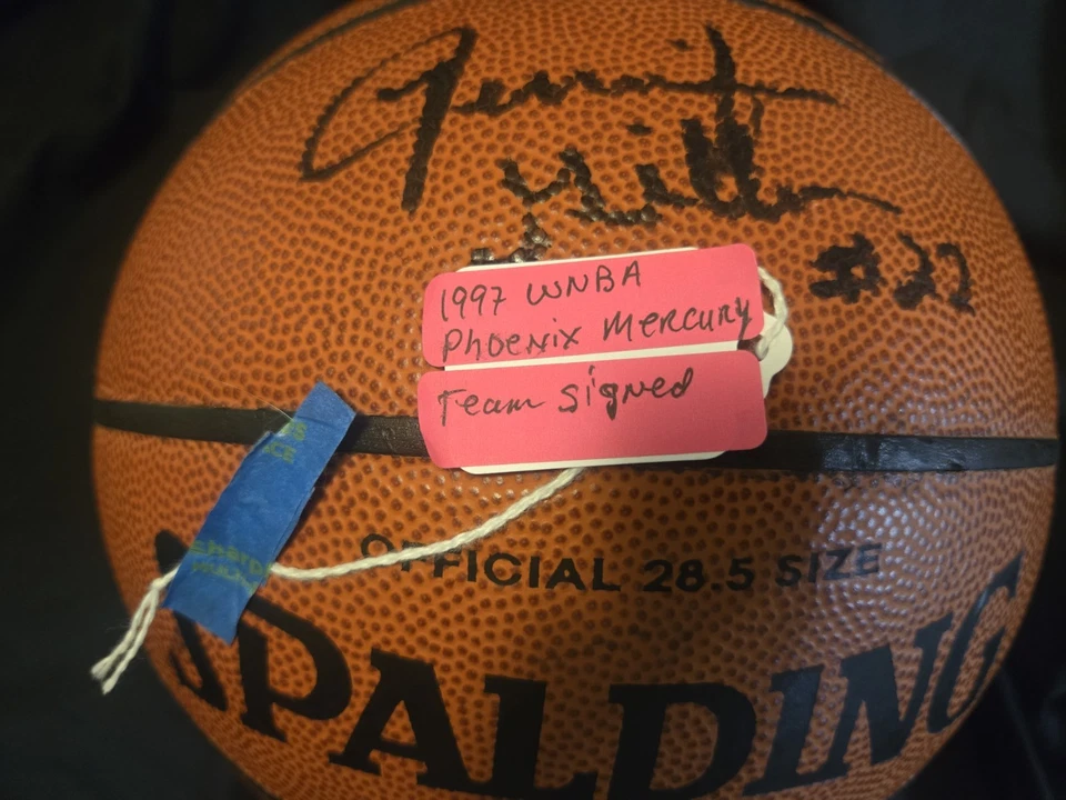 1997 WNBA Phoenix Mercury Team Signed Basketball - 10 Signatures - Beckett COA - Image 2 of 4
