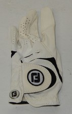 Footjoy FJ white black Left Golf Glove Size Medium