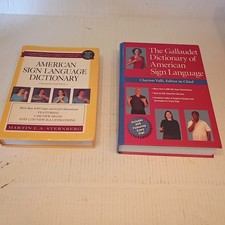 2 American Sign Language Dictionarys