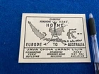 SHANGHAI  SMALL CUTTING JAVA CHINA JAPANE LINE  ADVERT  HK    1932 年中国期刊上海摘要单页