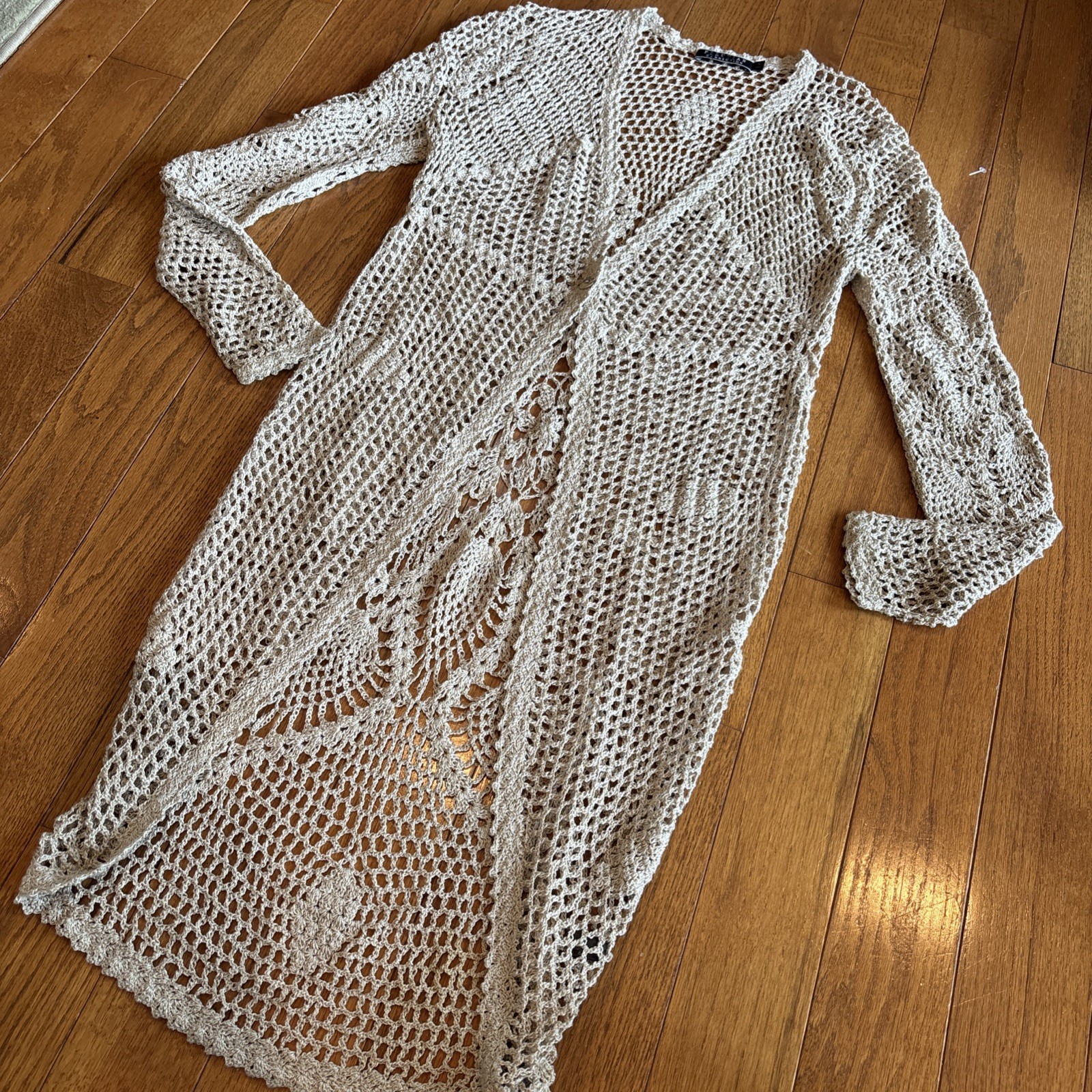 33 Peruvian Connection Heritage Boho crochet Dust… - image 3