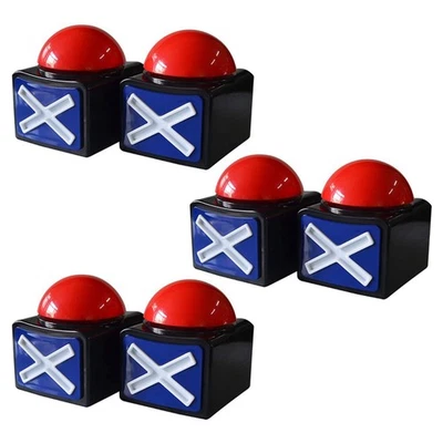 MARKENLOS 6 Stücke Spiel Answer Buzzer, Spiel Buzzer Alarm Sound Spiel Button mit Lic1792