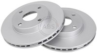 2X A.B.S. Bremsscheibe 17093 FüR 323 Mazda BJ 6 BJ3P 16V BJ14 BJ5P BJ5W BJ12