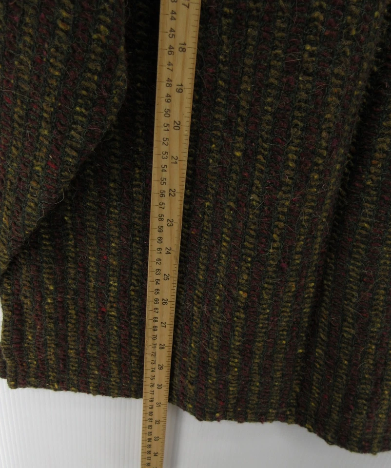 Suéter DE COLECCIÓN The Territory Ahead Hombres Grande Lana Verde Texturizado Suroeste * Foto 4 de 4