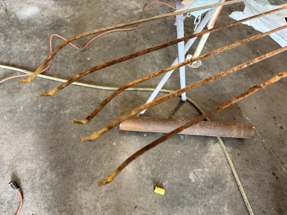 1966 1967 Ford Fairlane GT GTA XL HT Headliner Bows OEM Original Set - Image 4 of 4