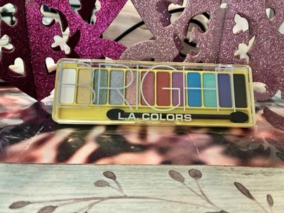 LA Colors Color Vibe BRIGHT Eyeshadow Palette, 0.3oz 12 Colors #CES790 | Sealed