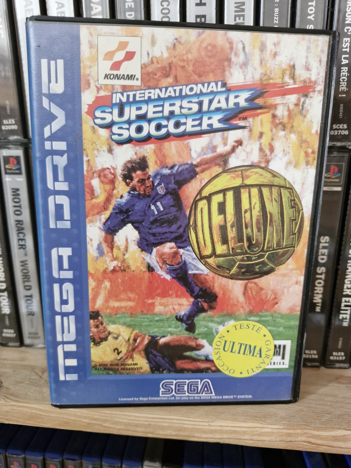 International Superstar Soccer Deluxe( ISS )- Sega Megadrive - Avec Notice 