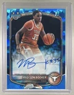 Madison Booker 2025 Bowman Chrome Sapphire #CPA-MB Auto 1st Prospect