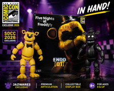 SDCC 2026 JAZWARES FIVE NIGHTS AT FREDDY'S ENDO-SERIES MIDNIGHT GOLDEN-LE 1000