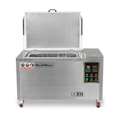 32 Gal / 120L Heavy Duty Industrial Ultrasonic Washer 208 240V 3 Phase Power