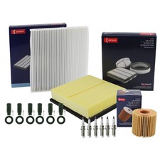 Denso Tune Up Kit NGK 6 Spark Plugs Boots Kit for ES350 Highlander RX350 3.5 V6