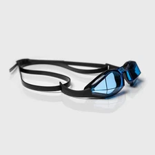 The Magic 5 Swim Goggles Blue Magic Mirror Anti-Fog Spray W/ Zip Case READ $80